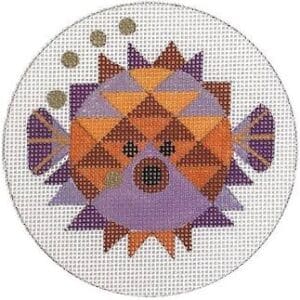 Puffer Fish 4" round - 18 mesh