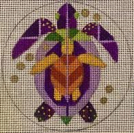 Sea Turtles 4" round - 18 mesh