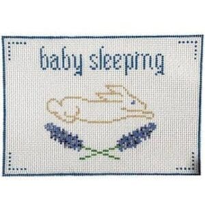 Blue Baby Sleeping 13 mesh