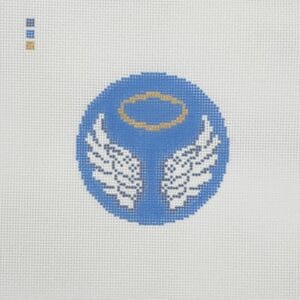 Blue Angel Bell Wings 4" Round