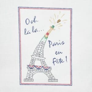 Paris En Fete 5.75 x 8.5" - 18 Mesh