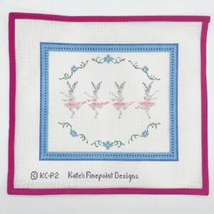 Dancing Bunnies-11.75" x 9.75"-13 Mesh