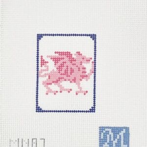 Red Dragon Tile 2 1/4" x 3"- 13 Mesh