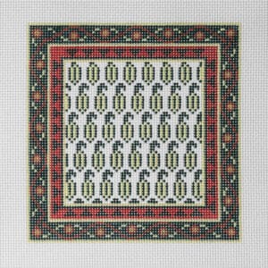 Small Paisley-7" Square-12 Mesh