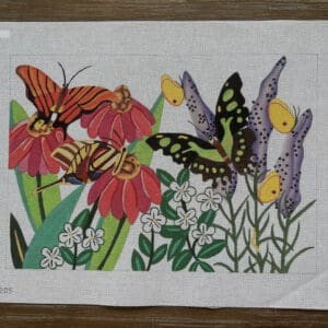 Three Butterflies-20" x 14"