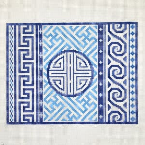 Indigo Clutch-9" x 7"-13 Mesh