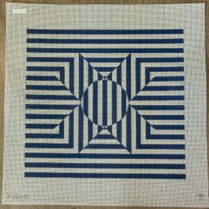 X and O Square Pillow-17" Square-12 Mesh