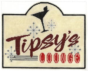 Tipsy's Lounge - 10" x 8' - 13 Mesh