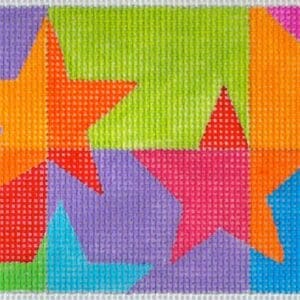 Floating Stars Checkbook/Wallet-18 Mesh