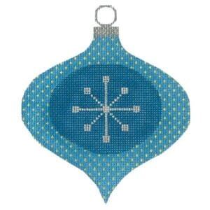 Atomic Christmas - Blue Star Bauble-18 Mesh