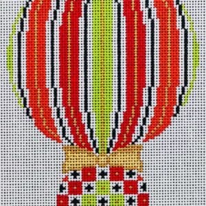 Merry All Over - Stripe Orn.-18 Mesh