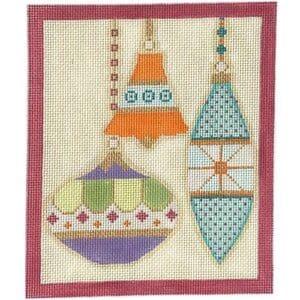 M&B - 3 Orns Bell - Pink Border-18 Mesh