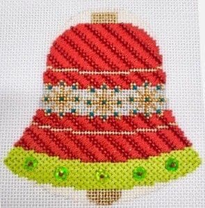 MCM Ornament - Red Bell-18 Mesh