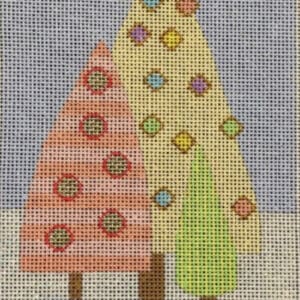 Christmas Tree Forest - Pastel-18 Mesh