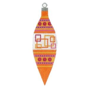 Atomic Christmas - Orange Teardrop-18 Mesh