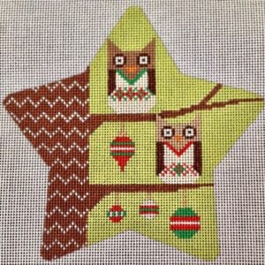 Owls Star - Traditional Colors-18 Mesh