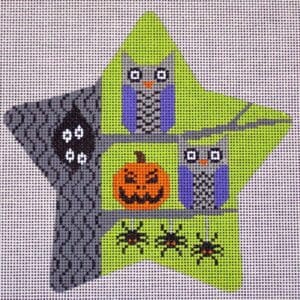 Spooky Star - Owls-18 Mesh