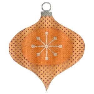 Atomic Christmas - Orange Star Bauble-18 Mesh