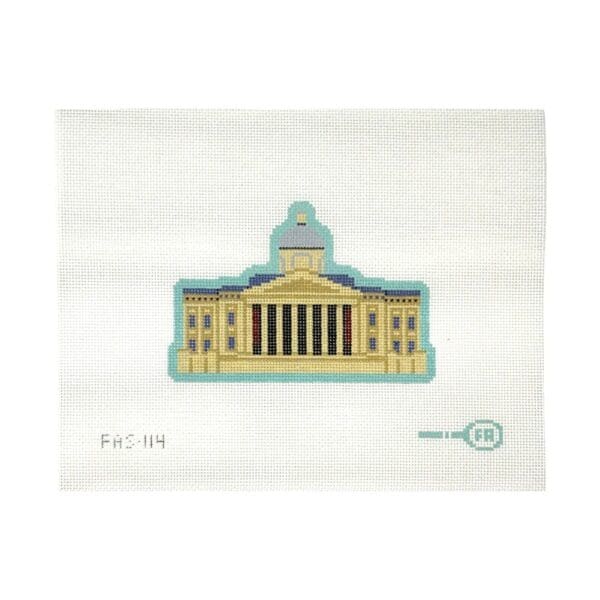 The National Gallery London-5" x 3 3/8"- 18 Mesh