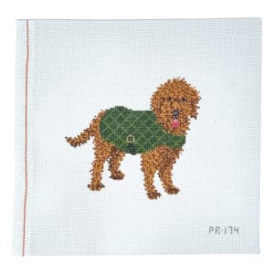 Golden Doodle-5" x 4 1/2"- 18 Mesh